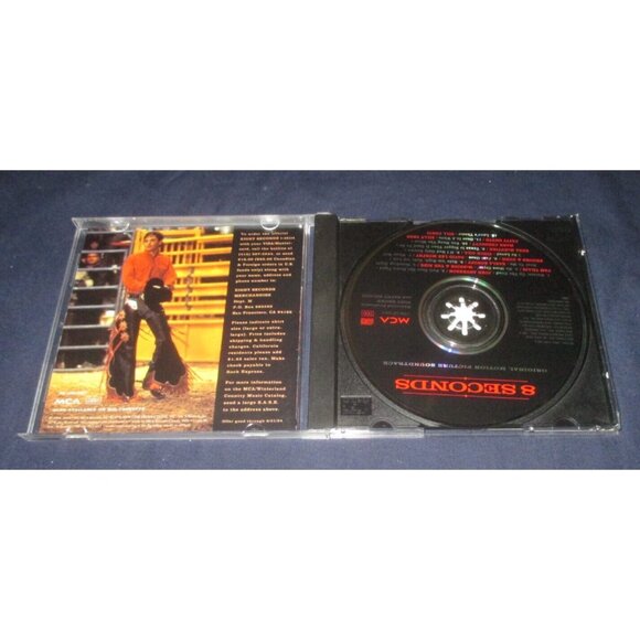 8 Seconds the Original Motion Picture Soundtrack (CD, 1994, Various Artists) - Picture 2 of 3